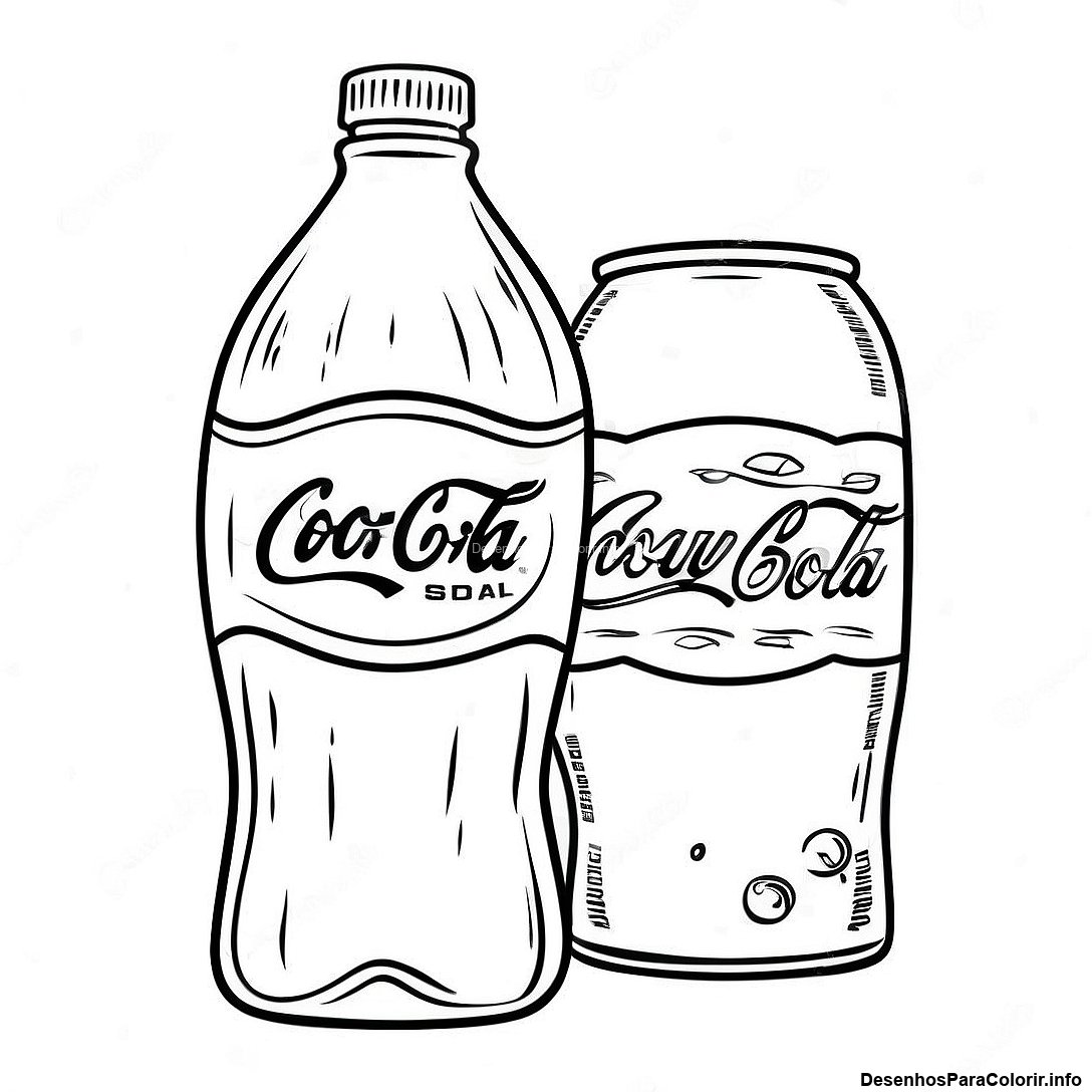 Pagina Para Colorir De Anuncio De Refrigerante Vintage 121710 56350