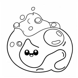 Pagina Para Colorir De Personagens Fofos De Slime Rancher 100218-38849