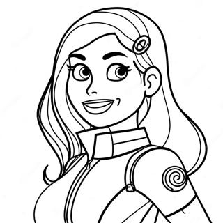 Pagina Para Colorir Da Kim Possible 100242-38866