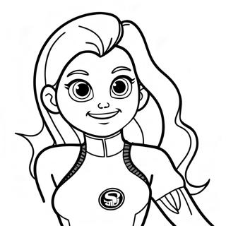 Pagina Para Colorir Da Kim Possible 100242-38867