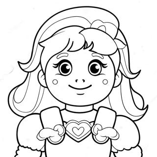 Rainbow Brite Páginas Para Colorir