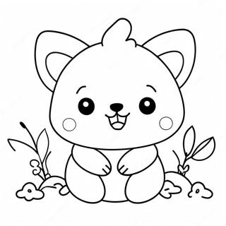 Pagina Para Colorir De Animal Kawaii Fofo 100572-39126