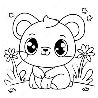 Pagina Para Colorir De Animal Kawaii Fofo 100572-39128