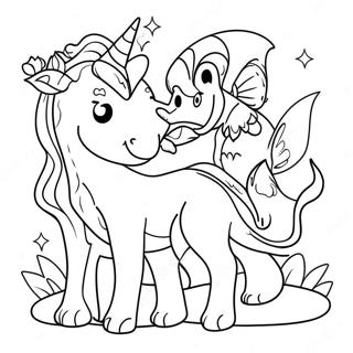 Pagina Para Colorir De Criaturas Fantasticas Goodnotes 100625-39176