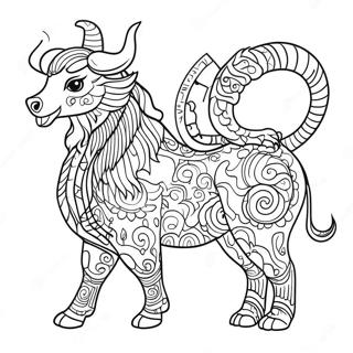 Pagina Para Colorir Zodiaco Chines 100725-39246