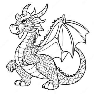 Pagina Para Colorir Dragao Brincalhao Do Zodiaco Chines 100726-39250