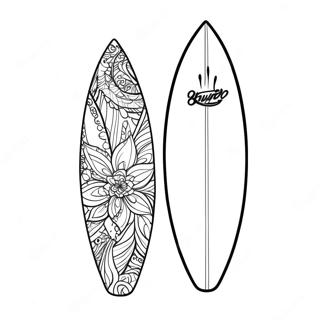 Pagina Para Colorir De Prancha De Surf 100930-39406