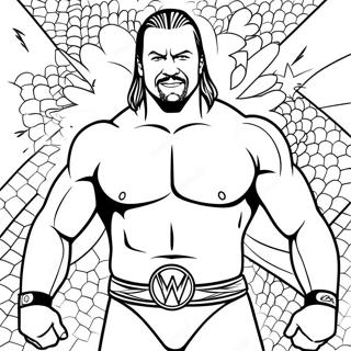 Pagina Para Colorir Da Wwe 101058-39506