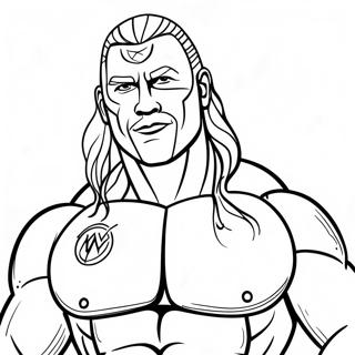 Pagina Para Colorir Da Wwe 101058-39507