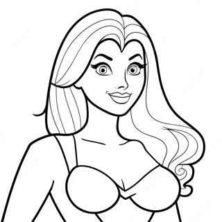 Jessica Rabbit Páginas Para Colorir