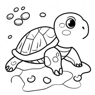 Pagina Para Colorir De Tartaruguinha Marinha Fofa Páginas Para Colorir