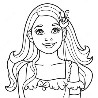 Barbie Chelsea Páginas Para Colorir