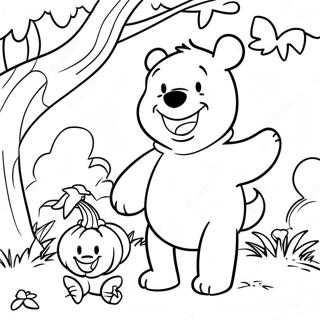 Pagina Para Colorir Do Winnie The Pooh Pedindo Doces 101498-39965