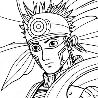 Pagina Para Colorir De Obito Em Armadura De Batalha 101601 40044