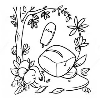Pagina Para Colorir Da Celebracao Feliz De Tu Bishvat 101909-40283