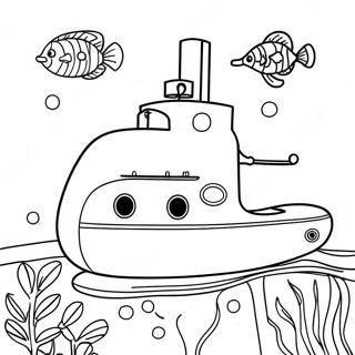 Pagina Para Colorir De Submarino 102140-40454