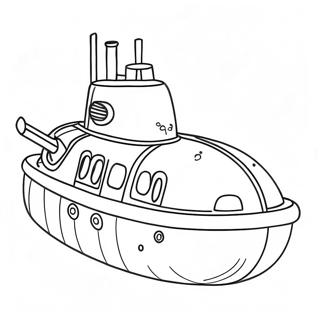 Pagina Para Colorir De Submarino 102140-40455