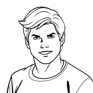 Pagina Para Colorir Do Ken Com Bola De Fogo 102245 40545