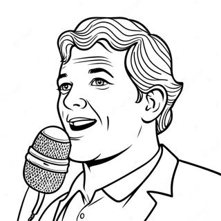 Pagina Para Colorir Do Rod Wave Com Microfone 102477 40721