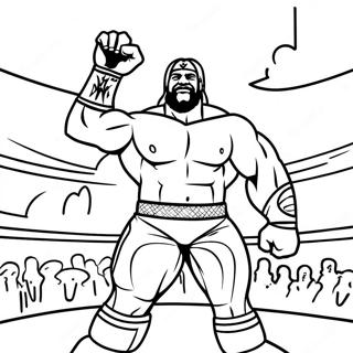 Pagina Para Colorir Do Epic Wwe Wrestler Showdown 102554-40778