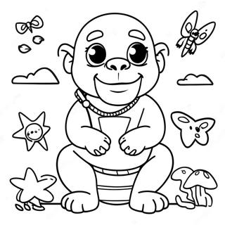 Pagina Para Colorir Do Zuma Com Amigos 103174-41270