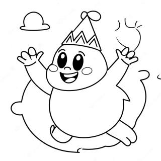 Pagina Para Colorir Do Rei Boo Flutuando No Ar 103403 41444