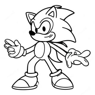 Pagina Para Colorir Do Sonic X 103479-41496