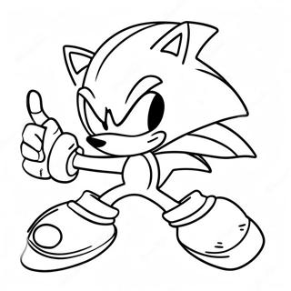 Pagina Para Colorir Da Aventura Rapida Do Sonic X 103480-41498