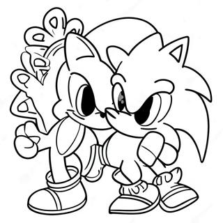 Pagina Para Colorir Dos Amigos Do Sonic X 103481-41501