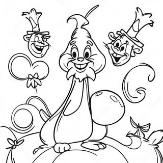 Pagina Para Colorir Dos Personagens Alegres De Whoville 103736-41698