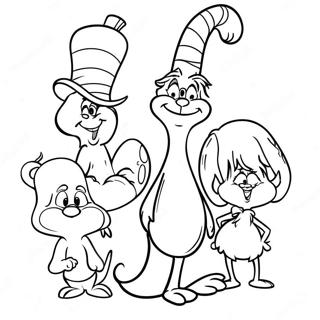 Pagina Para Colorir Dos Personagens Alegres De Whoville 103736-41699