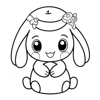 Pagina Para Colorir Do Cinnamoroll Fofo 103865-41796