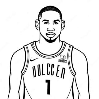 Jayson Tatum Páginas Para Colorir