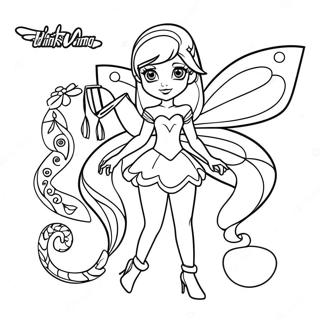 Pagina Para Colorir Da Fada Do Winx Club 104455-42256