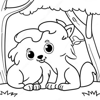 Pagina Para Colorir Animais Da Floresta 104533-42314