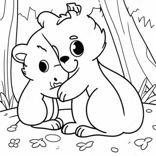 Pagina Para Colorir Animais Da Floresta 104533-42316