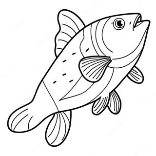 Pagina Para Colorir Do Peixe Gato 104609-42374