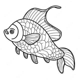 Pagina Para Colorir Do Peixe Gato 104609-42375