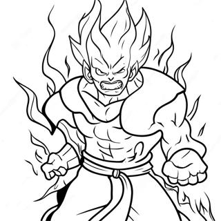 Pagina Para Colorir Do Dabi Com Chamas 104637-42402