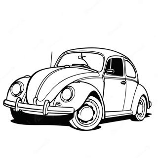 Pagina Para Colorir Do Classico Fusca Volkswagen 104894-42597