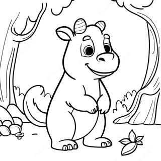 Pagina Para Colorir Gruffalo 104919-42615