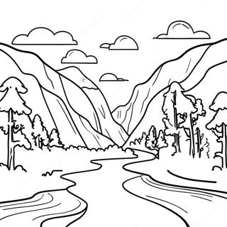 Pagina Para Colorir Do Parque Nacional 105047-42715