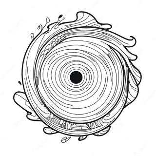 Pagina Para Colorir Do Buraco Negro Da Galaxia Giratoria 105153 42805