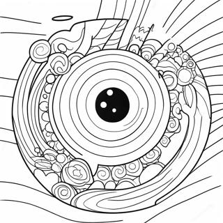 Pagina Para Colorir Do Buraco Negro Da Galaxia Giratoria 105153 42808