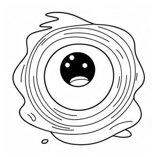 Pagina Para Colorir Do Buraco Negro Em Cartoon 105154 42811