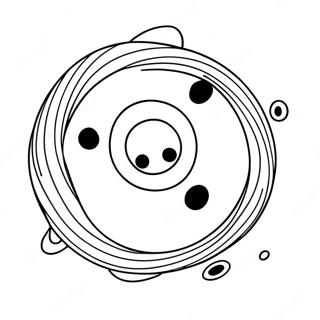 Pagina Para Colorir Do Buraco Negro Em Cartoon 105154 42812