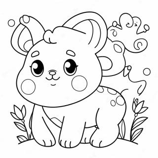 Pagina Para Colorir De Animais Rosa Fofos 105202-42839