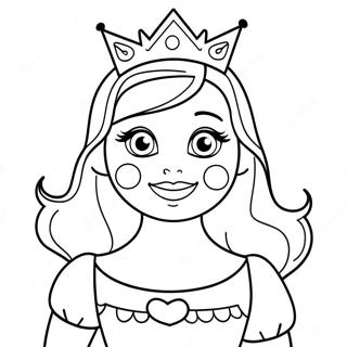 Pagina Para Colorir De Princesa Rosa Brincalhona 105204-42845