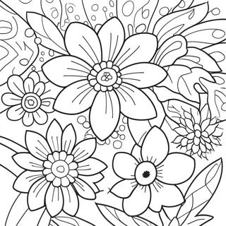 Pagina Para Colorir De Flores Rosa Encantadoras 105205-42849
