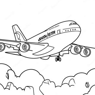 Pagina Para Colorir Do Aviao A380 105562-43126